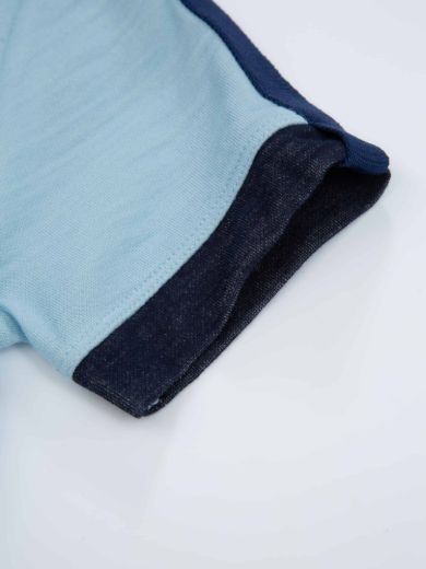 Bilde av WoolLand Vesterålen T-shirt kids  LightSky